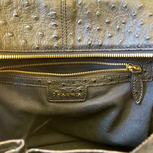 Thavma - Christa Ostrich-Embo Tote Bag - Picture 2 of 12